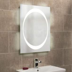 Roper Rhodes Accessories -  Equator Backlit Mirror With Ambi Light