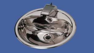 Sissons Stainless Steel Products -  F7081 460 Dia Wash Hand Basin Ss