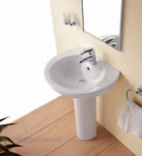 Eastbrook Sanitary Ware -  Eastbrook 27.0531 Ferrara Pedestal White