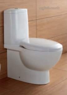 Eastbrook Sanitary Ware -  Eastbrook 27.0501 Ferrara Wc Pan White