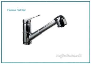 Astracast Brassware -  Finesse Tp0710 Single Lvr Pull Out Spray