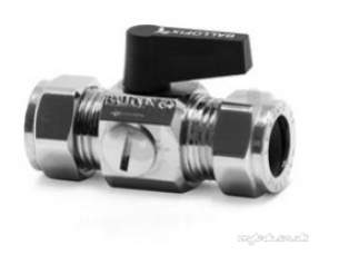 Pegler Yorkshire Ballofix Valves -  Filter Ballofix Valve 33615 Zp 15mm Cxc