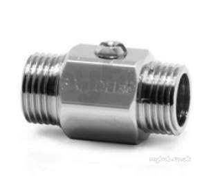 Broen Ballofix Valves -  Pegler Yorkshire 3390za Iso Valve 1/2 Mxm Cp