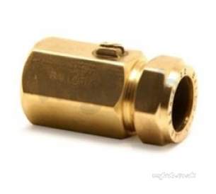 Broen Ballofix Valves -  Ballofix 3331 Ya 15mm X 1/2 Inch Fi Valve Brass