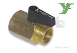 Broen Ballofix Valves -  Pegler Yorkshire 3310yp Iso Valve 1/2 Mxf