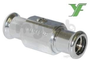 Pegler Yorkshire Ballofix Valves -  Ballofix 4381 Za Xpress Dzr Valve Chrome Plated 15