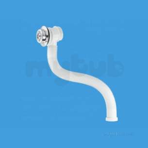 Mcalpine Waste traps overflow -  1.5 Inch X3 Inch Bath Waste Overflow Manifold Wf1