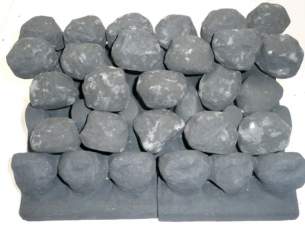 Focal Point Fires Gas Spares -  Focal Coal005 Ceramic Set