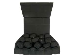 Focal Point Fires Gas Spares -  Focal Coal018 Ceramic Set