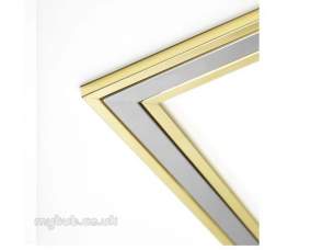 Focal Point Fires Gas Spares -  Focal Fr005320/0 Frm50-frame Brass