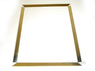 Focal Point Fires Gas Spares -  Focal F820077 Frame-trinity Brass