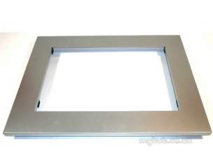 Focal Point Fires Gas Spares -  Focal F820091 Frame-fl05-silver