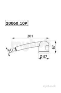 Delabie Brassware -  Delabie Biofil Shower Head Ce Pack Of 10