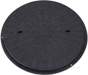 Manhole Covers and Frames Cast Iron -  Mcf C/i Ppic Cover 450dia A15 1657ena