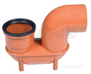 Clark Drain Polypropylene Drainage Channel -  Clark Drain 110mm Pvc P-trap Cd U1155