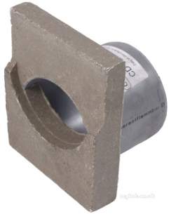 Channel Drainage -  Clark-drain Pvc Outlet End Cap Cd Se10.ou00