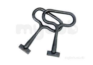 Manhole Covers and Frames Cast Iron -  Lifting Keys Heavy Duty Pr Clks552