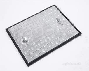 Manhole Covers and Frames Steel and Galv -  Mcf 600x450x10t Galv S/s S/top Pc6cg