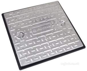 Manhole Covers and Frames Steel and Galv -  Mcf 600x600x10t Galv S/s S/top Pc7cg