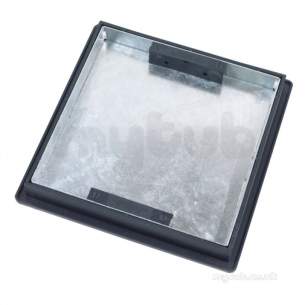 Manhole Covers and Frames Steel and Galv -  300x300 Internal Recessed S/locking Mcf