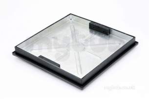 Clark Drain Underground Drainage -  Recessed C And F 450x450x80 Clks450sr 10t