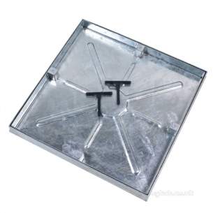 Manhole Covers and Frames Steel and Galv -  450mm X 450mm C/o Water Tight Recess Cvr And F