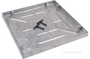 Manhole Covers and Frames Steel and Galv -  M C F 600x600 Aqua Knight Recessed Tray