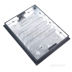 Manhole Covers and Frames Steel and Galv -  600x450x63 Recess Pavior Cover And Frame