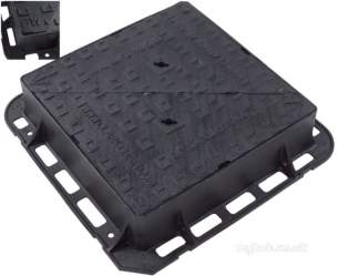 Manhole Covers and Frames Ductile Iron -  Mcf Duct 600x600 D/tri D400 Clks701kmdfw