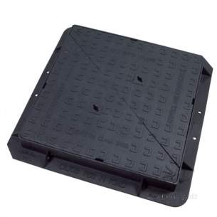 Manhole Covers and Frames Ductile Iron -  750x750x100 D400 Ductile Iron Mc And F