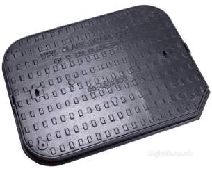 Manhole Covers and Frames Ductile Iron -  600x450x40 B125 Ductile Iron Mc And F