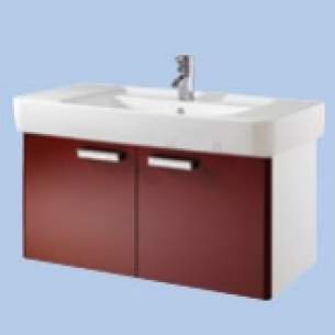 Twyford Galerie Plan Furniture -  Galerie Plan U/basin Furn Unit L8084aa Zebrano Gl0300ze