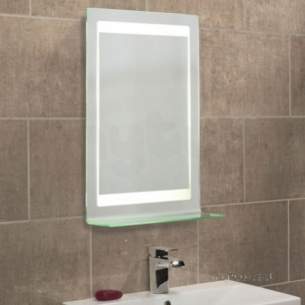 Roper Rhodes Accessories -  Roper Rhodes Gamma Curved Backlit Mirror