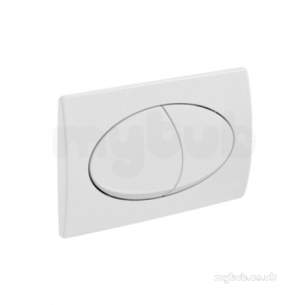 Geberit Commercial Sanitary Systems -  Artline D/flush Flushing Plate Chrome Plated Matt 115666461