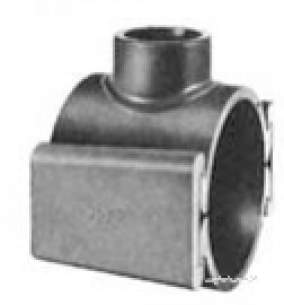 Georg Fischer Upvc Fittings and Valves Metric -  Georg Fischer Upvc Cement Branch Sadd 21110 110x50 161110066