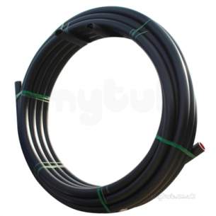 Gps Black Small Bore Pipe -  Gps 32mm Blk Mdpe Pipe 100m Coil