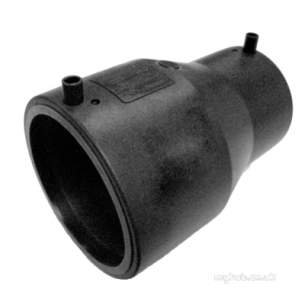 Gps Black Electrofusion Pe Fittings -  Gps 125x110 Black Ef Pe100 Reducer 402 493