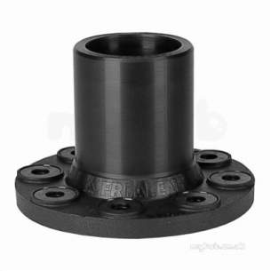 Gps Frialen Black Fittings -  Gps 125/100mm Blk Frialen Ff Flange Sdr11
