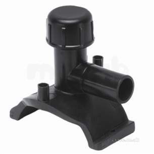 Gps Black Electrofusion Pe Fittings -  Gps 125x32 Black Ef Pe100 Tapp. Tee 411 419