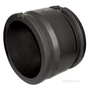 Gps Black Electrofusion Pe Fittings -  Gps 400mm Black Pe100 Coupler 80v 101 325