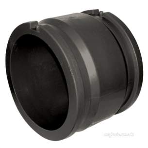 Gps Black Puppedspigot Pe Fittings -  Gps Black Pe100 80v Coupler Sdr17 500