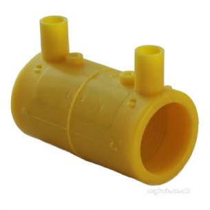 Gps Yellow Electrofusion Pe Fitting -  Gps 75mm Yellow Gas Ef Coupler 58100312