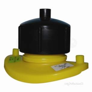 Gps Yellow Electrofusion Pe Fitting -  Gps 315 Yellow Ef Purge Saddle 422 323