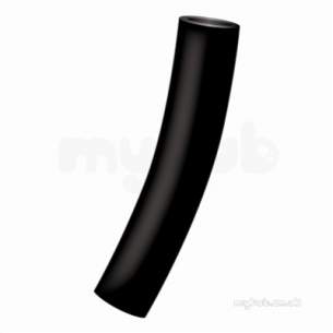 Gps Yellow Puppedspigot Pe Fitting -  Gps 125 Yellow Lr 22.5 Degree Bend 381 315