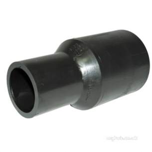 Gps Black Puppedspigot Pe Fittings -  Gps 50x32 Black Ls Pe100 Reducer 441 414