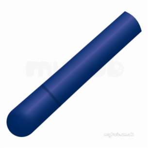Gps Blue Puppedspigot Pe Fittings -  Gps 125 Blue Pupped Pe100 Cap 331 315