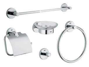 Grohe Tec Brassware -  Grohe Grohe Essentials Accessories Set 40344000