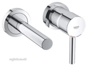 Grohe Tec Brassware -  Essence 19408 Wall Mtd Dc Basin Mixer Cp 19408000