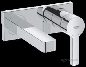 Grohe Tec Brassware -  Lineare 19409 Wall Mtd Dc Basin Mixer Cp 19409000