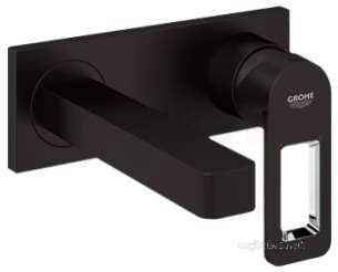 Grohe Tec Brassware -  Quadra Ohm 2-h Basin M Wall Mt153mm Spt 19479ks0